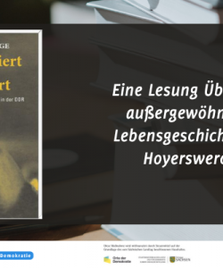 Dialog-Café November – Lesung mit Horst Böttge