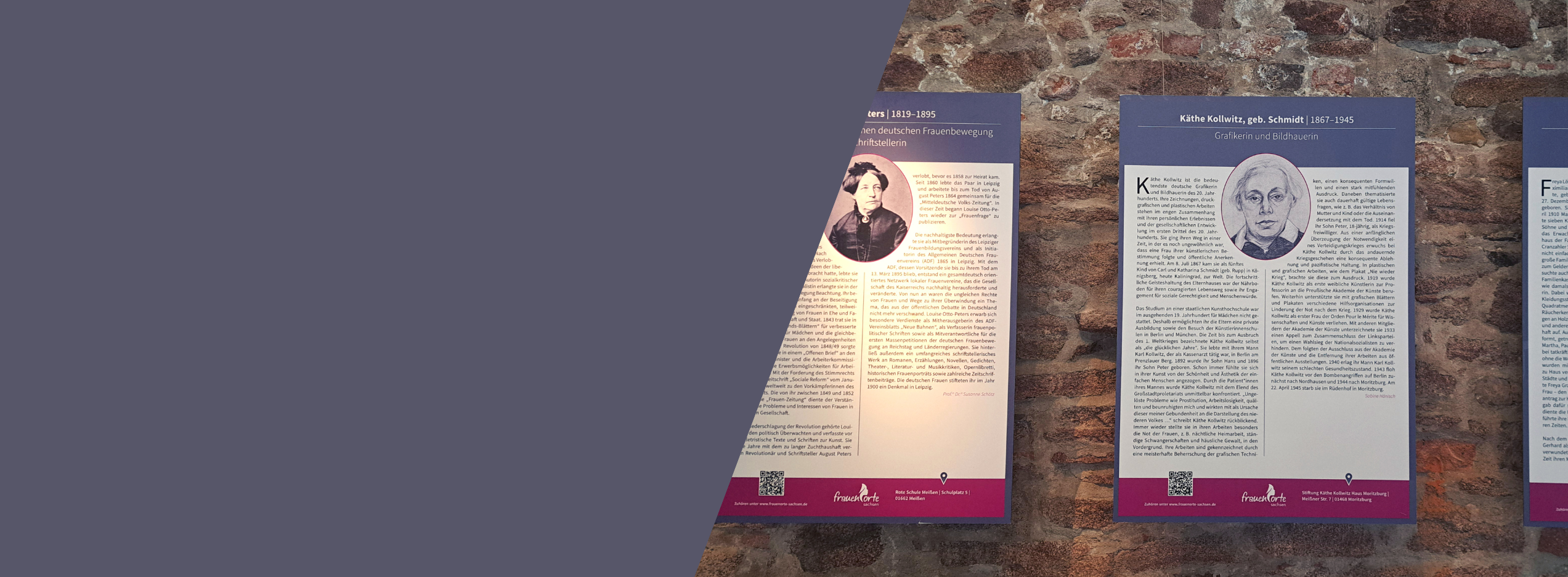 Ausstellung „frauenorte sachsen“ 